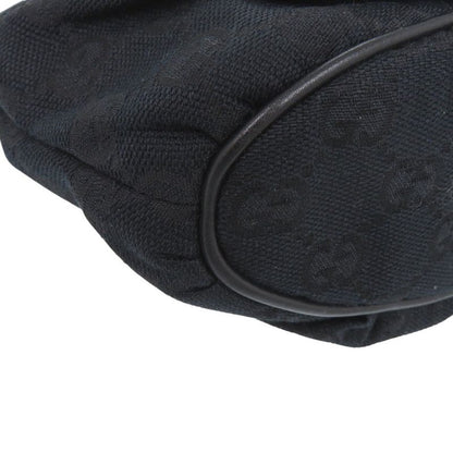 Gucci 224093 GG Canvas Black Handbag Black 0935 Gucci