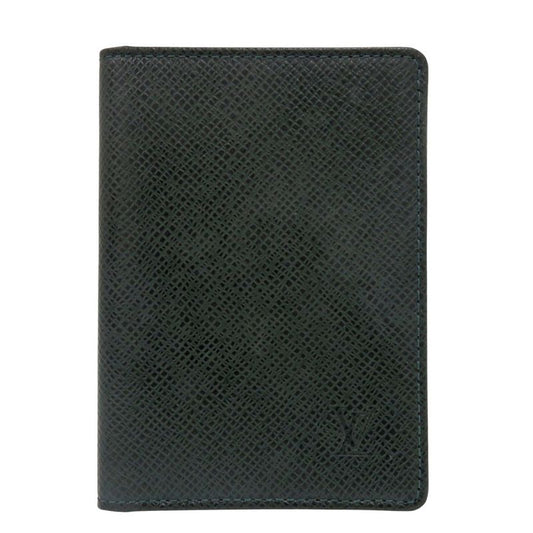 Louis Vuitton Porte 2 Carte Vertical M30494 Taiga Epi Cair Pass Case Green LV