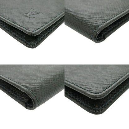 Louis Vuitton Porte 2 Carte Vertical M30494 Taiga Epi Cair Pass Case Green LV