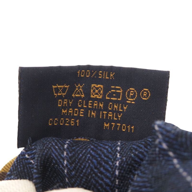 Louis Vuitton Chouech Be Mindful M77011 Monogram Silk Brown LV 1039 Louis