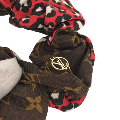 Louis Vuitton Chouech Be Mindful M77011 Monogram Silk Brown LV 1039 Louis