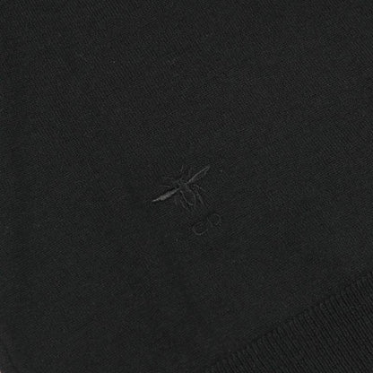 Christian Dior Knit D Uniforme Bee Embroidery 1u4s04am790 Black Wool T-Shirt