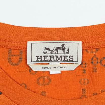 Hermes Cut and Sewn Cotton T-Shirt Men's Used B