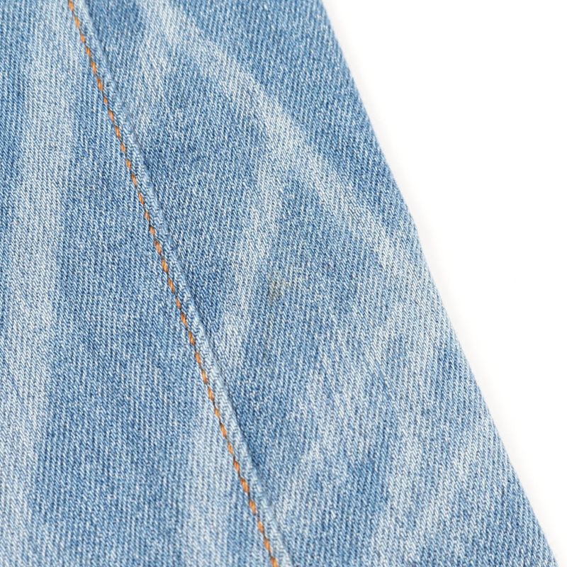 Chanel Denim Pants Coco Mark Button P47726v35865 Blue Cotton Denim Ladies Used a