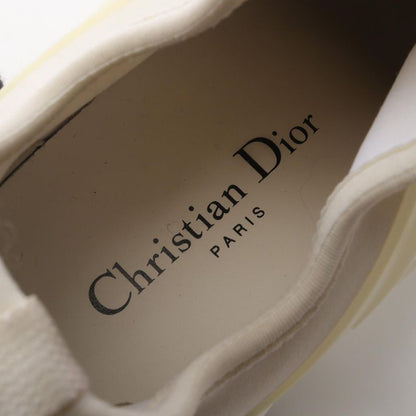 Christian Dior Sneakers D-Connect White Leather D-Connect Sneakers Women Used B