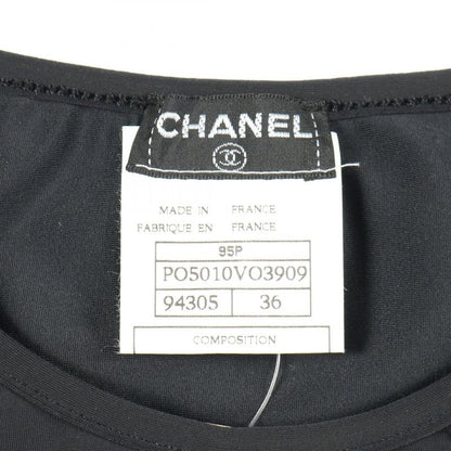 Chanel Cut and Sew Coco Mark Po5010vo3909 Black Other Cut and Sew Ladies Used a