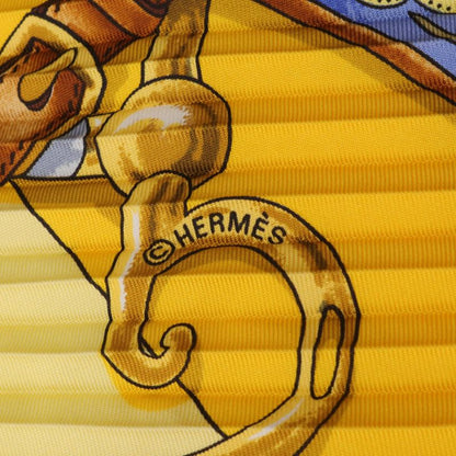 Hermes Scarf Carre Presse Festival Silk Carré 90 Ladies Used B