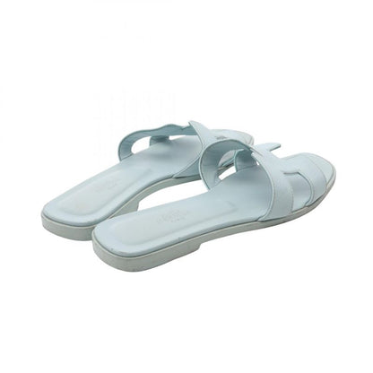 Hermes Mules Oran Leather Oran Sandals Women's Used C