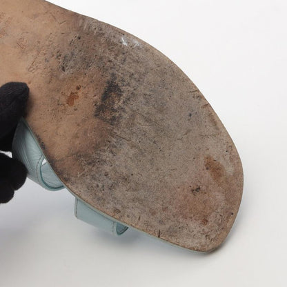 Hermes Mules Oran Leather Oran Sandals Women's Used C