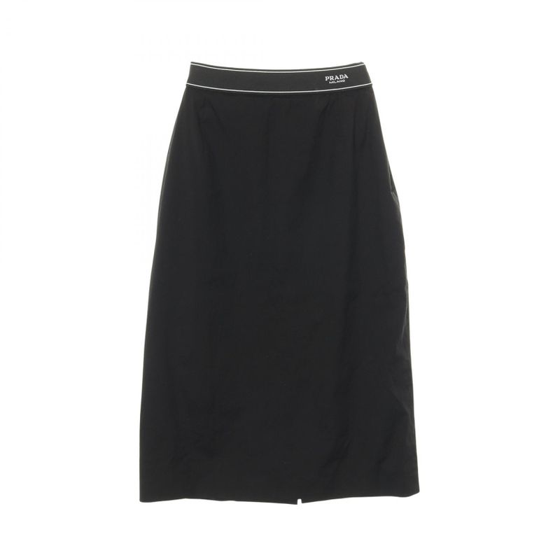 Prada Skirt Cotton Skirt Women Used B