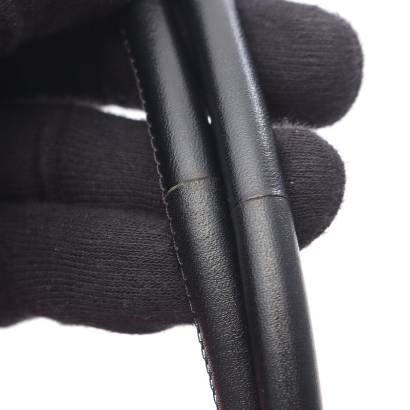 Chanel Tote Bag Cambon Line Large Black Enamel Leather Cambon Large Tote Women