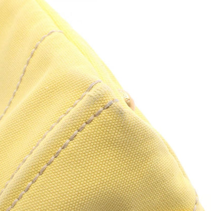 Prada Tote Bag Canapa B2439g Yellow Canvas Mini Canapa Tote Women Used B