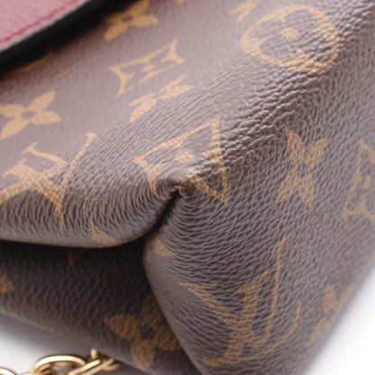 Louis Vuitton Shoulder Bag Saint Placide Monogram M43715 Marron Bordeaux PVC