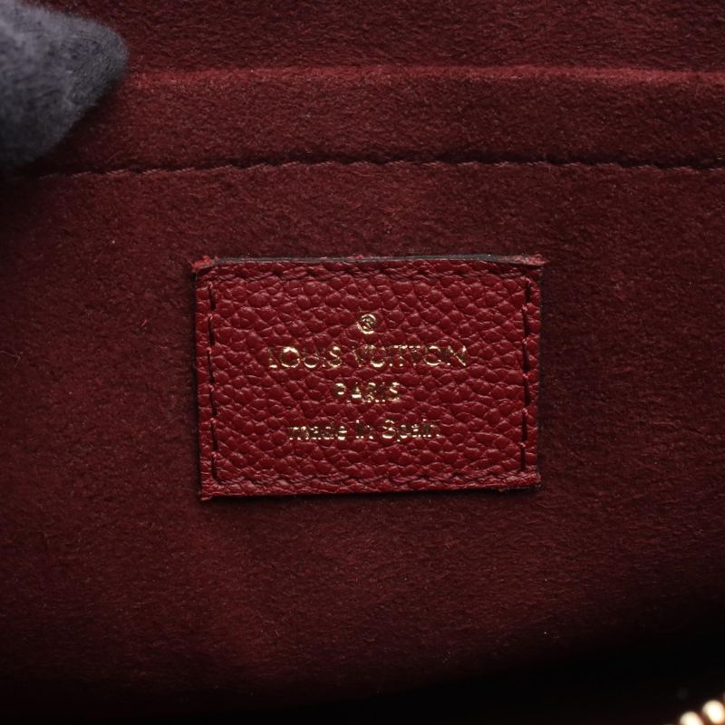 Louis Vuitton Shoulder Bag Saint Placide Monogram M43715 Marron Bordeaux PVC