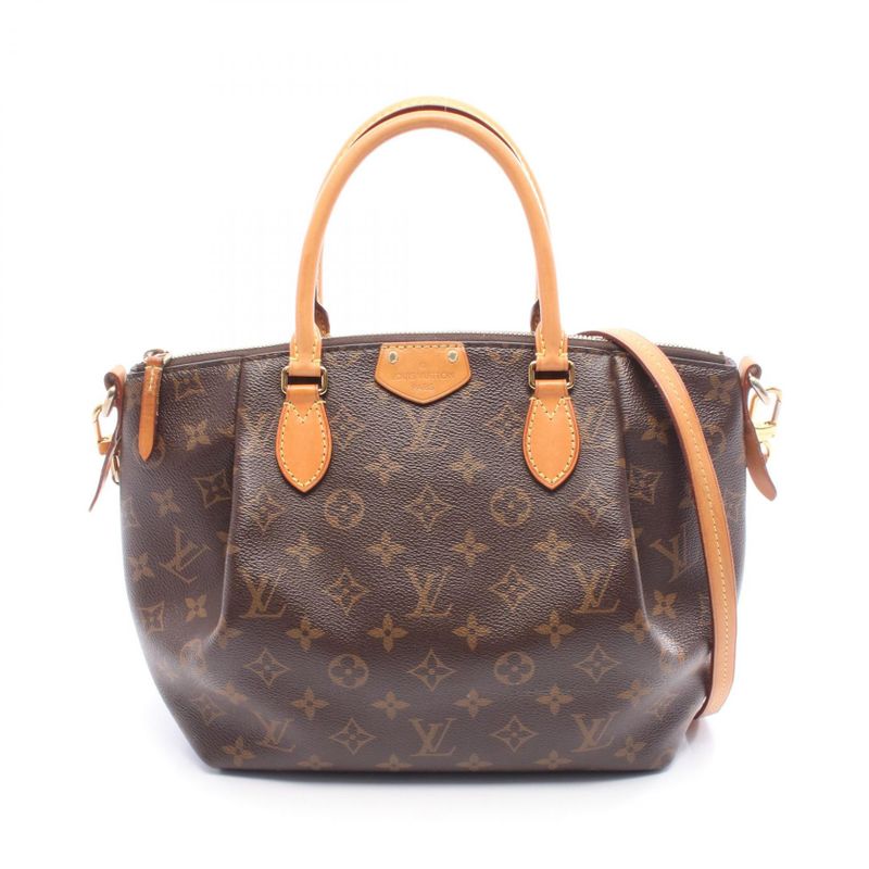 Louis Vuitton Handbag Turen PM Monogram M48813 PVC Coated Canvas Leather Turen