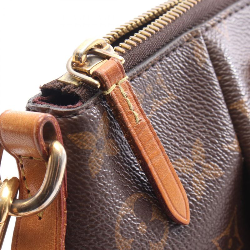 Louis Vuitton Handbag Turen PM Monogram M48813 PVC Coated Canvas Leather Turen