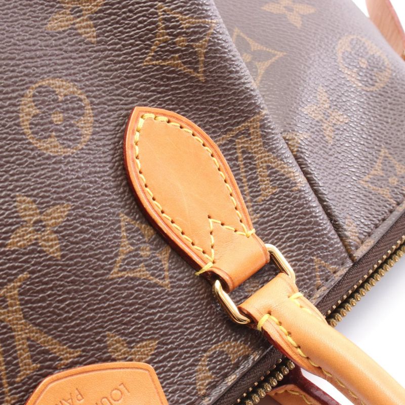 Louis Vuitton Handbag Turen PM Monogram M48813 PVC Coated Canvas Leather Turen