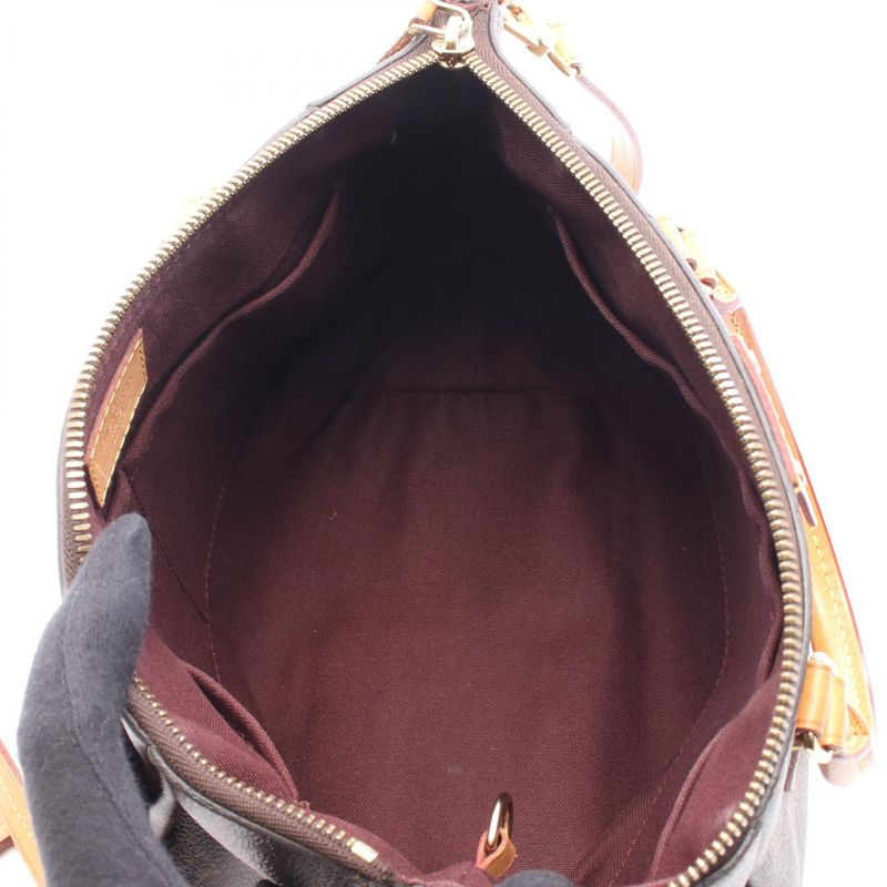 Louis Vuitton Handbag Turen PM Monogram M48813 PVC Coated Canvas Leather Turen