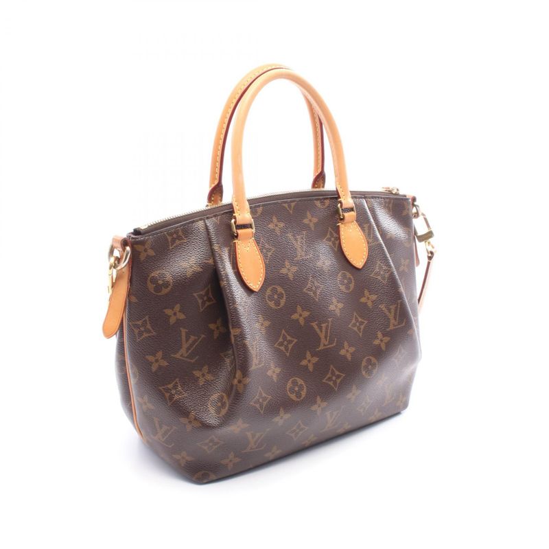 Louis Vuitton Handbag Turen PM Monogram M48813 PVC Coated Canvas Leather Turen