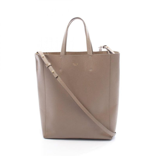 Celine Tote Bag Vertical Small Cabas 189813 Glaze Leather Vertical Cabas Small