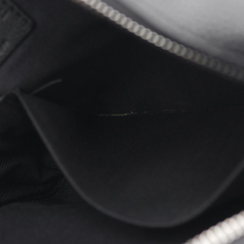 Loewe Shoulder Bag Military Messenger Bag XS Blue Black Green Wool Leather