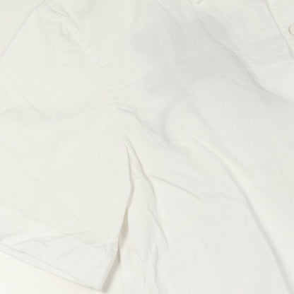 Louis Vuitton Flower Embroidery Rm241 Ike Hqs85w Cotton Shirt Men's Used a