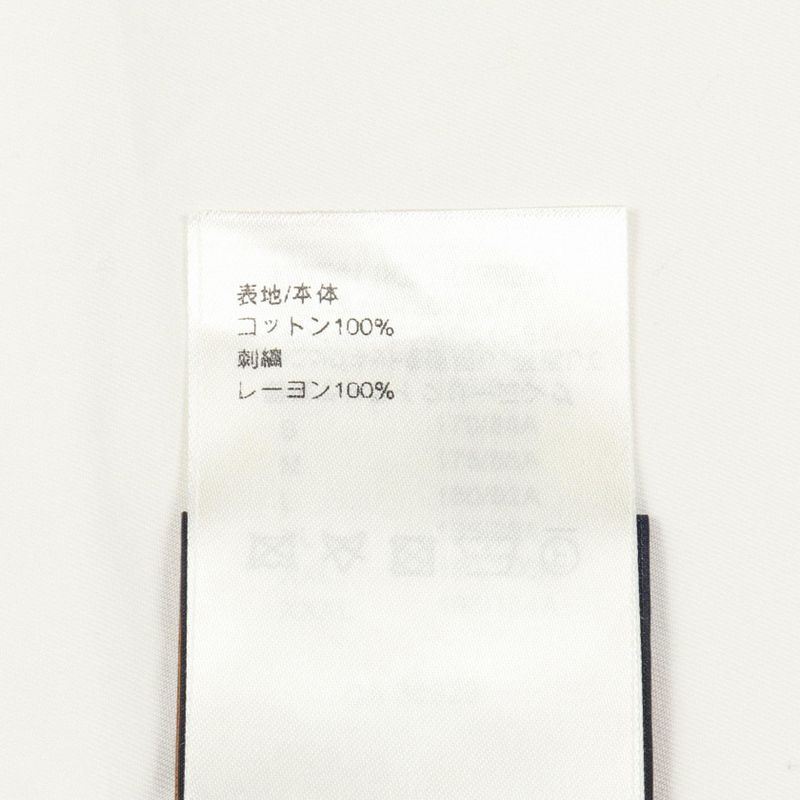 Louis Vuitton Flower Embroidery Rm241 Ike Hqs85w Cotton Shirt Men's Used a