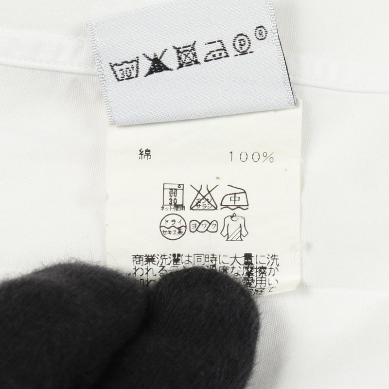 Hermes Serie Button Cotton Shirt Men's Used B