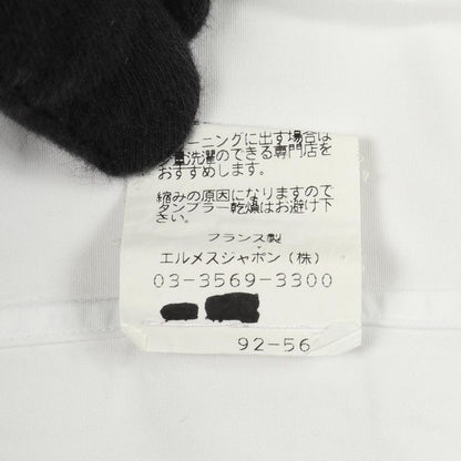 Hermes Serie Button Cotton Shirt Men's Used B