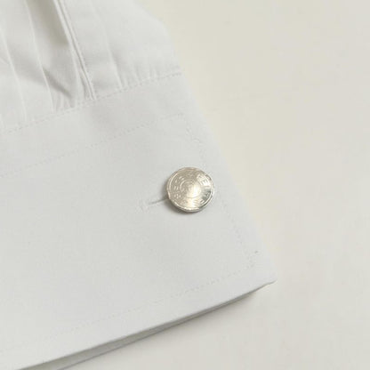 Hermes Serie Button Cotton Shirt Men's Used B