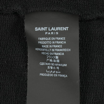 Saint Laurent Paris Hoodie Signature Crop Hoodie 464581yb2pg Cotton Hoodie Men