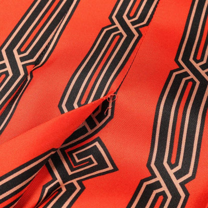 Gucci Skirt Pleated Silk Cotton Skirt Women Used a