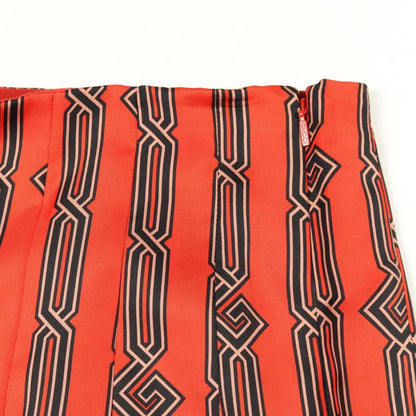 Gucci Skirt Pleated Silk Cotton Skirt Women Used a