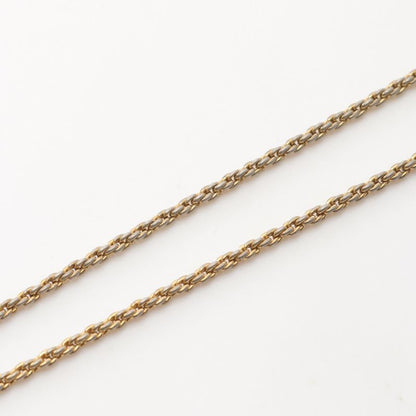 Christian Dior Necklace CD Logo Bag Motif GP (gold Plated) Necklace Ladies Used