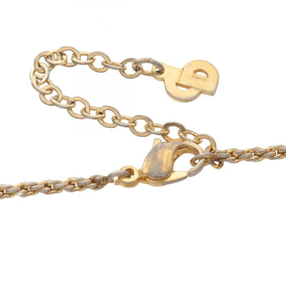 Christian Dior Necklace CD Logo Bag Motif GP (gold Plated) Necklace Ladies Used
