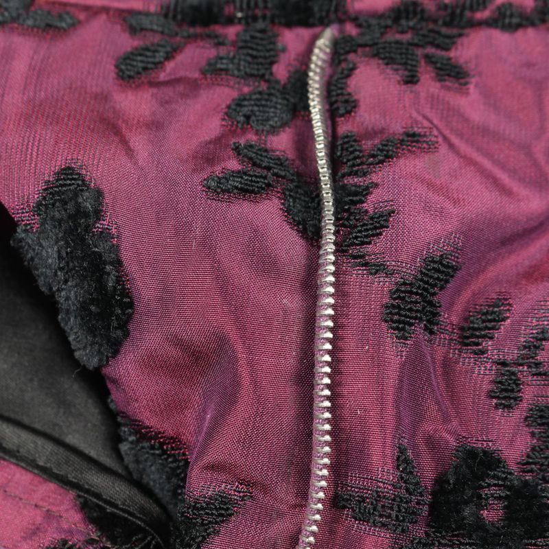 Christian Dior Pants Short Burgundy Silk Pants Women's Used a