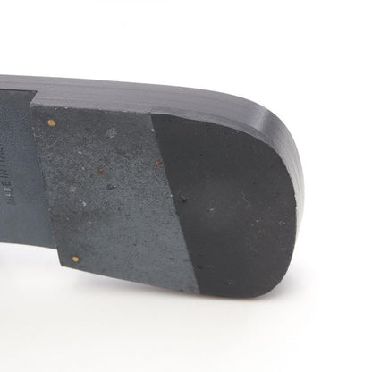 Hermes Sandals Oran H021056z Calf Leather Sandals Women Used a