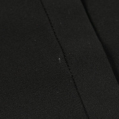 Fendi Polo Shirt Black Silk Blouse Women's Used a