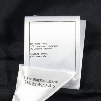 Chanel Pants Coco Mark Button Short P80432v65327 Wool Cashmere Shorts Ladies