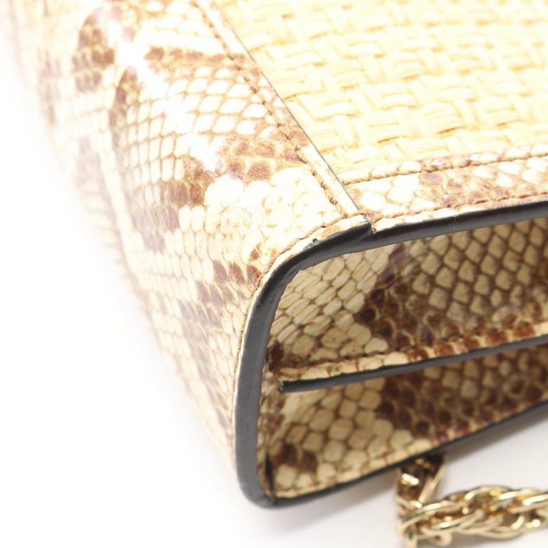 Gucci Shoulder Bag Ophidia Small 503877 Beige Exotic Cles Zur Ophidia Small