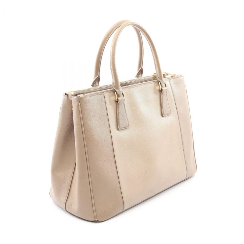 Prada Handbag Galleria B1786s Gray Saffiano Leather Galleria 2way Shoulder