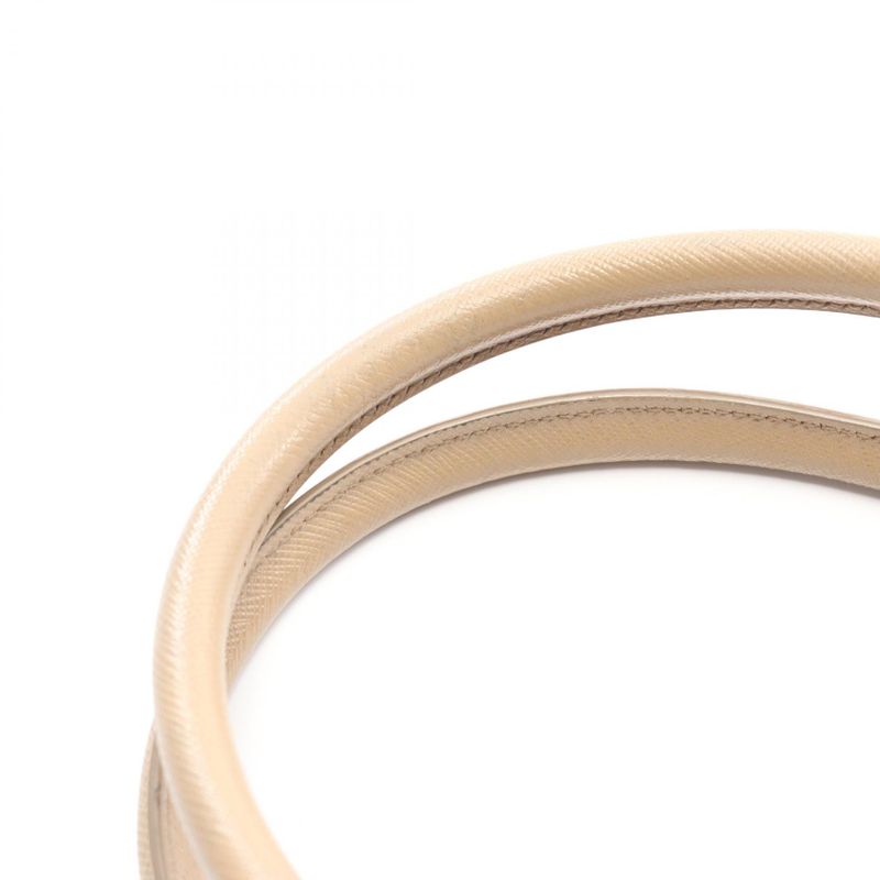 Prada Handbag Galleria B1786s Gray Saffiano Leather Galleria 2way Shoulder