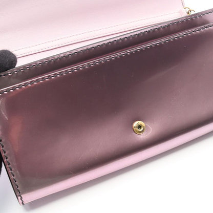 Christian Dior Shoulder Bag J'adior Pink Leather J'adior Chain Wallet Women