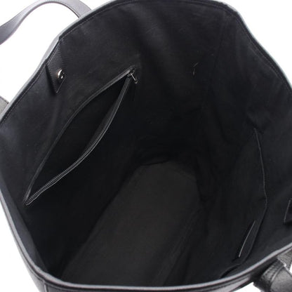 Saint Laurent Paris Tote Bag 460116 Black Leather Tote Bag Women Used a