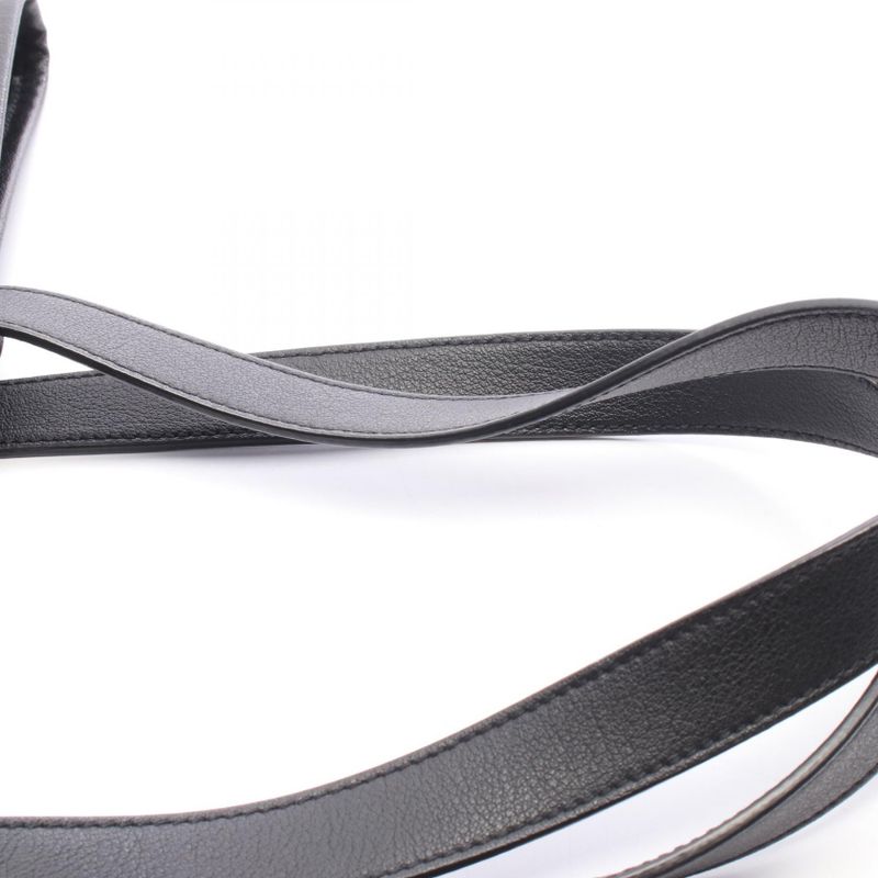 Saint Laurent Paris Tote Bag 460116 Black Leather Tote Bag Women Used a