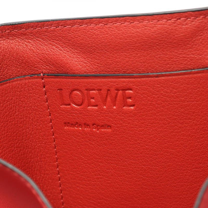 Loewe Trifold Wallet Trifold Wallet 109.10s26 Red Leather Anagram Trifold