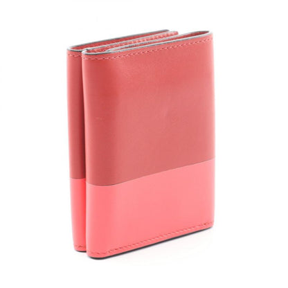 Loewe Trifold Wallet Trifold Wallet 109.10s26 Red Leather Anagram Trifold