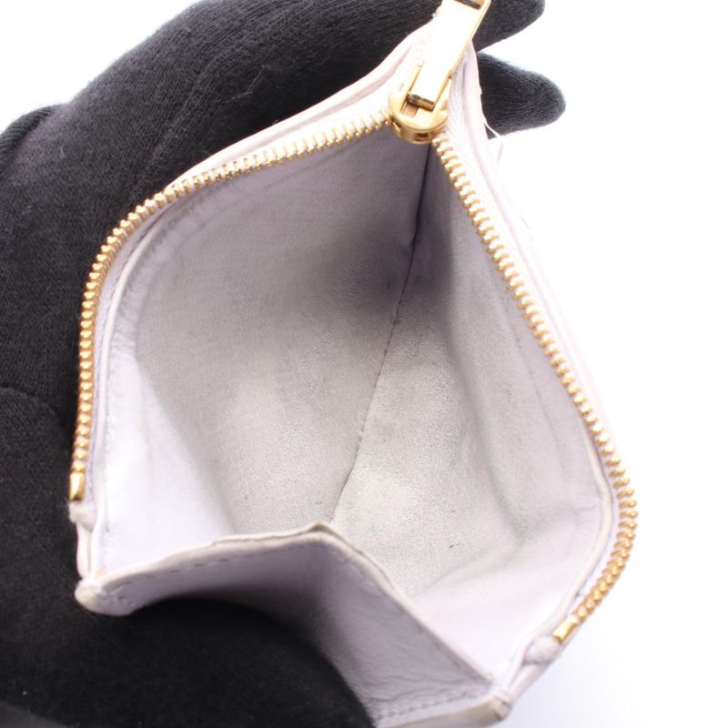 Bottega Veneta Cassette Maxi Intrecciato Small Trifold Flap Wallet 651372 Light