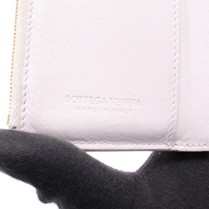 Bottega Veneta Cassette Maxi Intrecciato Small Trifold Flap Wallet 651372 Light