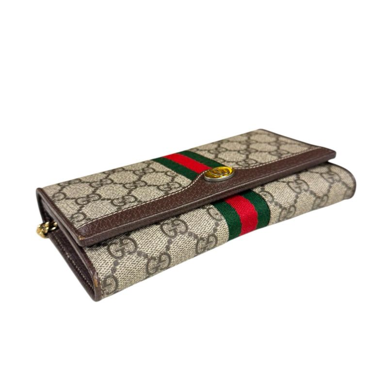 Gucci Ophidia Shoulder Bag GG Supreme Canvas 546592 Beige Ladies Gucci Preowned